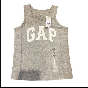 NWT baby gap logo tank top size 2 in gray